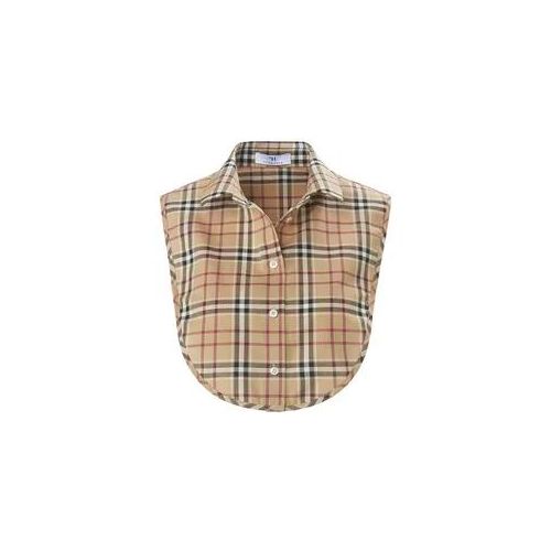 Blusenkragen Karo-Dessin Peter Hahn mehrfarbig, 002