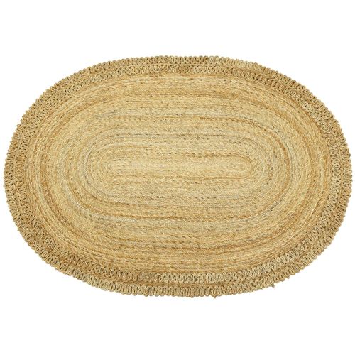 Sisalteppich CARPETFINE "Juteteppich Luca", beige (natur), B:140cm H:13mm L:200cm, Jute, Teppiche, Sisalteppich, natürliches Pflanzenmaterial von Hand gewebt, Boho Style