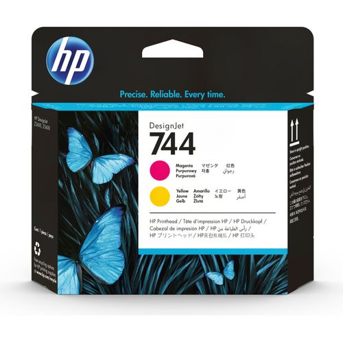 HP 744 - Gelb, Magenta - Druckkopf - für DesignJet Z2600 PostScript