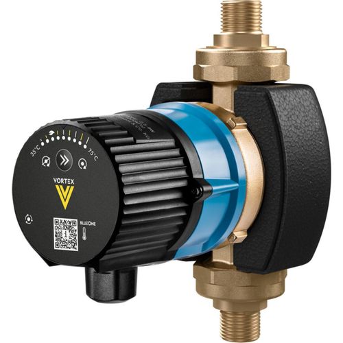 Vortex Trinkwasser-Zirkulationspumpe BWO 155 ERT 230 V, el. THM, 1/2" AG 15mm, V-Geh.