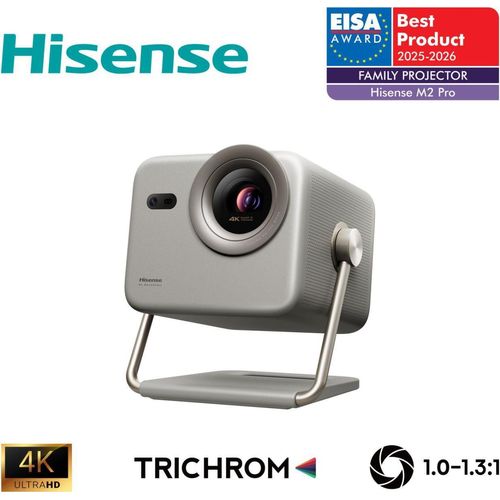 Hisense M2 PRO Trichroma Mini Laser Beamer 1.300 ANSI-Lumen