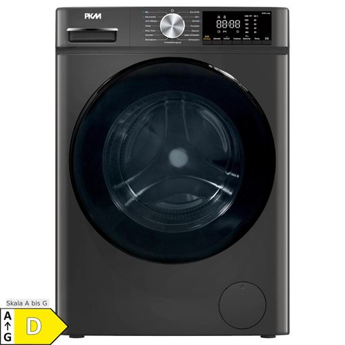 PKM Waschtrockner WT8+5ADG - Frontlader, 8 KG Waschen / 5 Kilo Trocknen; EEK: A / D ; 1400 UpM , übersichtliches Display, Dunkelgrau
