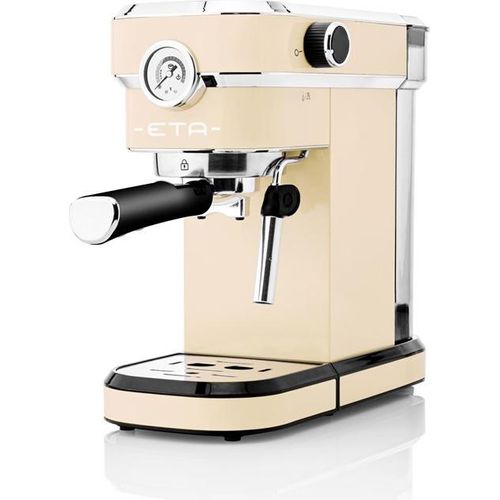 ETA Siebträgermaschine STORIO ETA618190040 Retro beige, 1350W, max.20 bar, Thermoblock