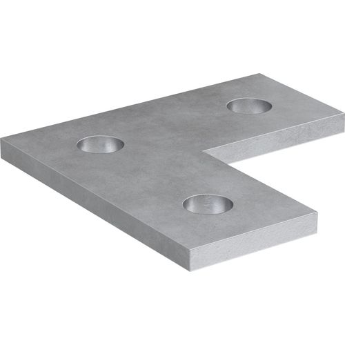 fischer Verbindungsplatte FFF 3L feuerverzinkt 25 Stk