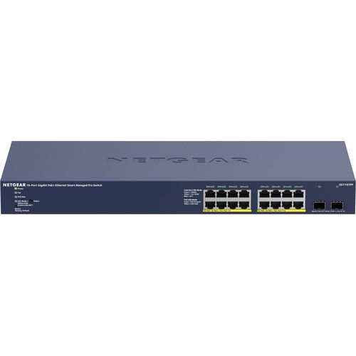 NETGEAR GS716TP-100EUS Managed L2/L3/L4 Gigabit Ethernet (10/100/1000) Power over Ethernet (PoE) Blau