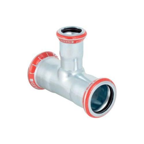 Geberit 21236 Mapress C-Stahl T-Stück reduziert