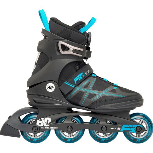 K2 F.I.T. 80 BOA® Inlineskates Komfort BOA Fit System Stability Plus Cuff Herren Schwarz NEU 9