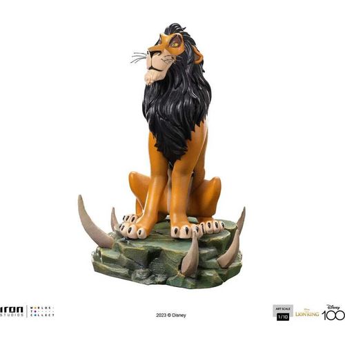 Iron Studios - The Lion King Art Scale Statue 1/10 Scar Regular 16 cm