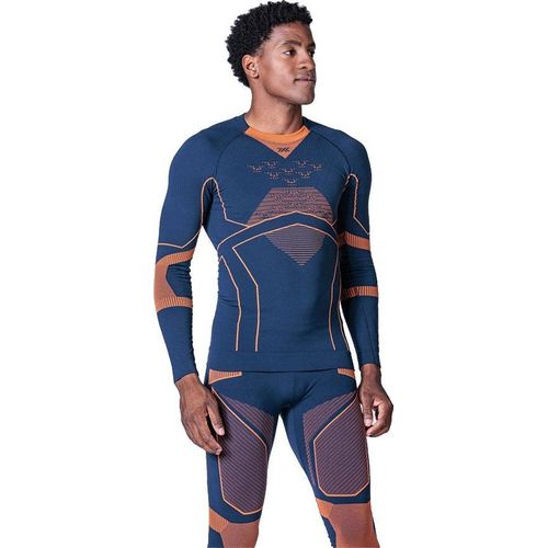 X-bionic Energy Accumulator Light Langarm-baselayer Blau S Mann Blau S