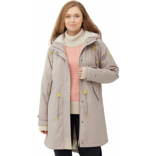 Derbe Hamburg Mantel Damen Friese Tidaholm beige XXL