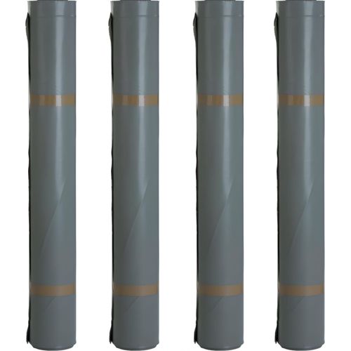 4 Rollen Baufolie Typ300 transluzent je 4m x 25m