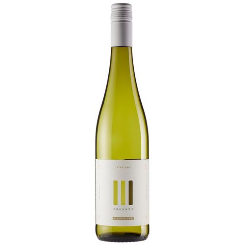 III Freunde Riesling Null alkoholfrei - III FREUNDE - Deutscher Weißwein