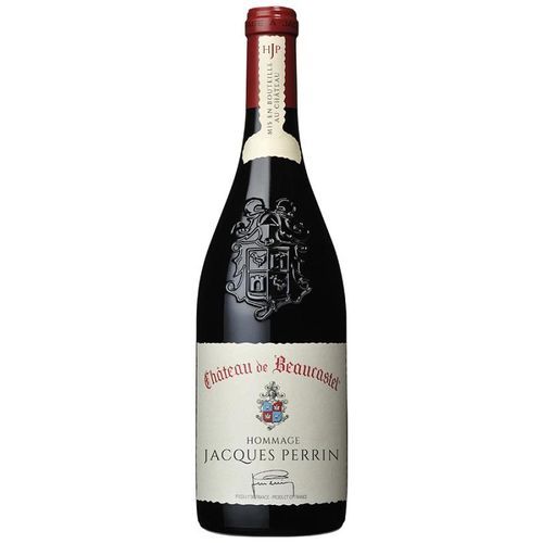 Châteauneuf-du-Pape Hommage à Jacques Perrin (Bio) - 2021 - Château de Beaucastel (Famille Perrin) - Französischer Rotwein