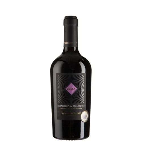Zolla Primitivo di Manduria - 2021 - Farnese Vini - Italienischer Rotwein