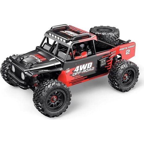 RC Auto 14209 - 1:16 Bürstenlos - 43 km/h - 120 m Reichweite - RTR - 15 Min Laufzeit - 1 Akku - Schwarz