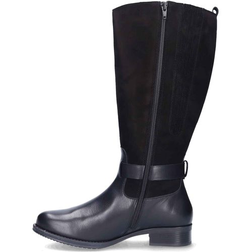 JJ Footwear Cheddar Stiefel in Übergrößen Schwarz 1500335-335Zwart in Weite M/L