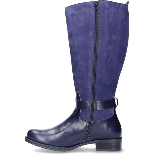 JJ Footwear Cheddar Stiefel in Übergrößen Blau 1500335-335Ocean in Weite M/L