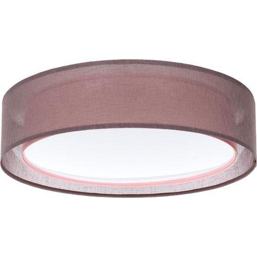 Deckenlampe E27 D: 60 cm Rot 2-flammig rund Modern