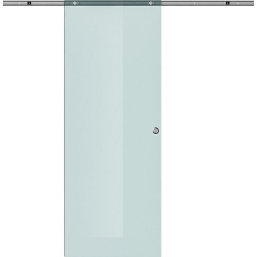 Glasschiebetür Schiebetür Glastür Zimmertür Mattglas 775 x 2050 mm