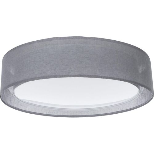 Deckenlampe rund D: 60 cm Anthrazit E27 2-flammig Modern Deckenleuchte
