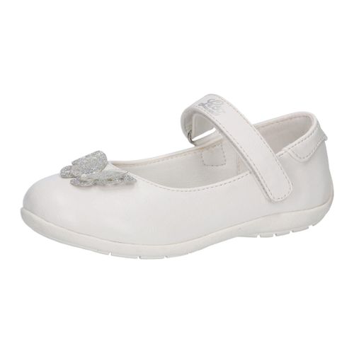 Ballerina LICO "Ballerina Nerina V", Kinder, Gr. 31, weiß, Synthetik, Schuhe Ballerina