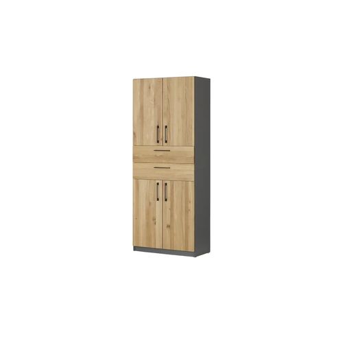 Aktenschrank SOLIDLine ¦ grau ¦ Maße (cm): B: 80 H: 198,2 T: 40.0