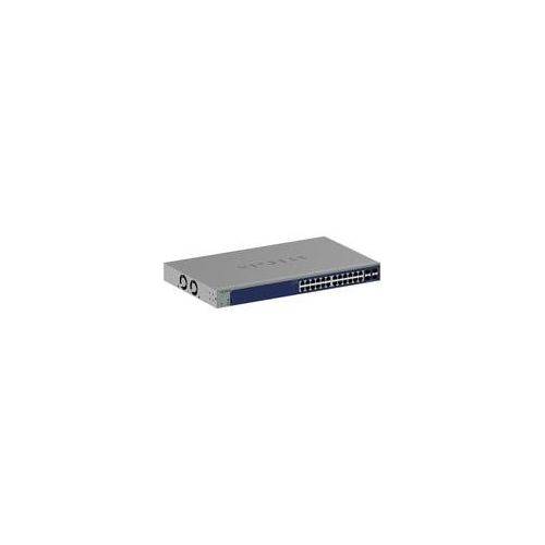 24-Port Gigabit Smart Switch GS728TX grau, inkl. 1 Jahres Abonnement von Insight