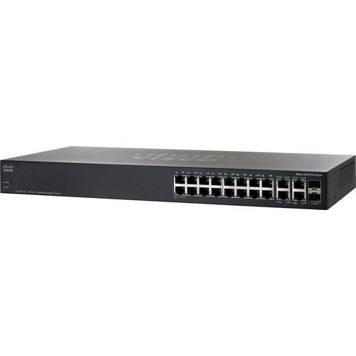 Cisco SG300-20, gemanaged, L3, Vollduplex, Rack-Einbau