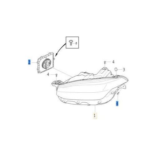 VOLVO XC90 II Scheinwerfer rechts LED-Scheinwerfer