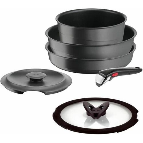 Topfset Tefal Ingenio Grau 6 Stücke