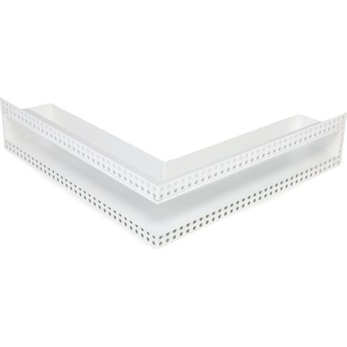 Luftleiste Open Air DOT Ecke 50 cm weiß