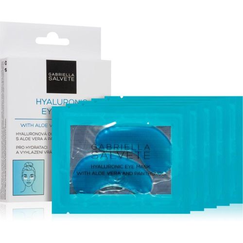 Gabriella Salvete Eye Mask Hyaluron Oogmasker tegen Rimpels, Wallen en Donkere Kringen 5 st