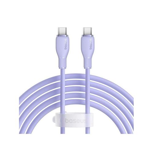 Baseus Pudding 100W USB-C - USB-C Cable 2m - Purple