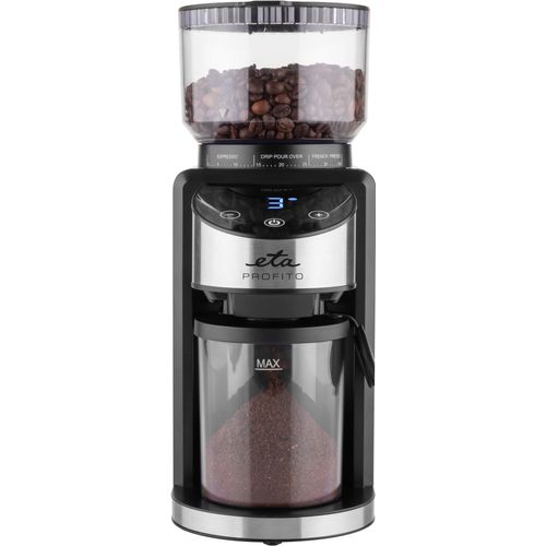 ETA Kaffeemühle "PROFITO ETA106990000", schwarz, B:12,5cm H:31cm T:20,5cm, Kaffeemühlen