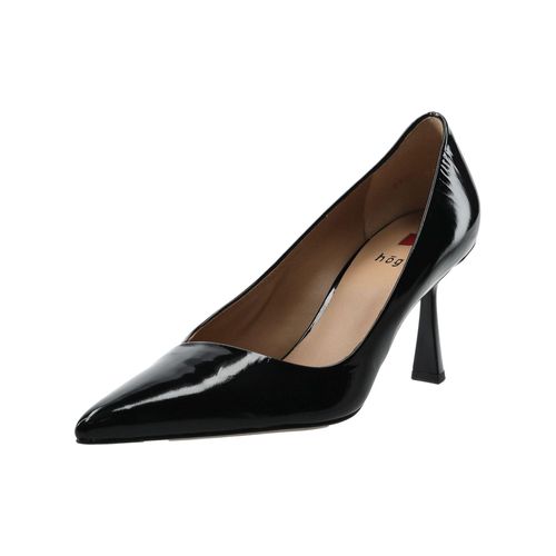 High-Heel-Pumps HÖGL "Högl Pumps Leder", Damen, Gr. 38, schwarz lack, Leder, Schuhe