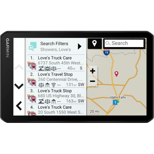 GARMIN LKW-Navigationsgerät "DezlCam LGV710 EU", schwarz, B:22cm H:13cm T:30cm, Navigationsgeräte, LKW-Navigationsgerät