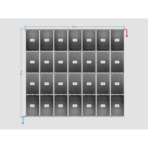 OKU Solarabsorber Pool-Solarheizung SET 56 - 28 Absorber
