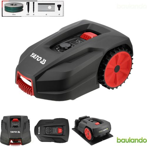 Mähroboter Rasenflächen bis 800m², Regensensor, App (Wi-Fi/Bluetooth)