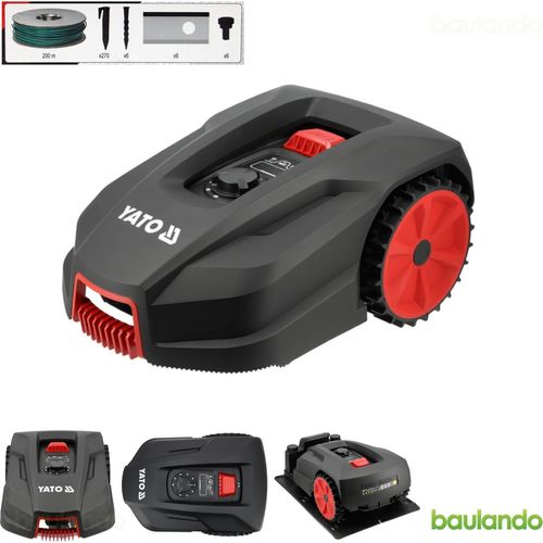 Mähroboter Rasenflächen bis 1000m², Regensensor, App (Wi-Fi/Bluetooth)