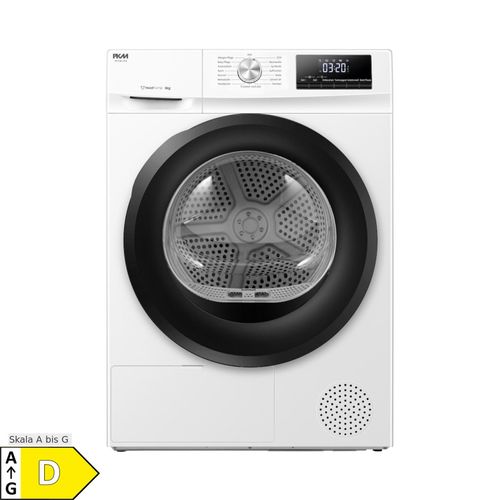 PKM Wärmepumpentrockner WPTO8-13DE - Frontlader, 8 KG; EEK: D ; elektronische Programmsteuerung, 15 Programme