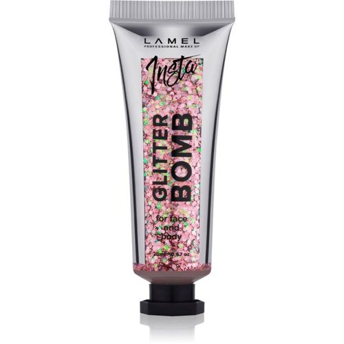 LAMEL Insta Glitter Bomb glitters for face and body #403 20 ml
