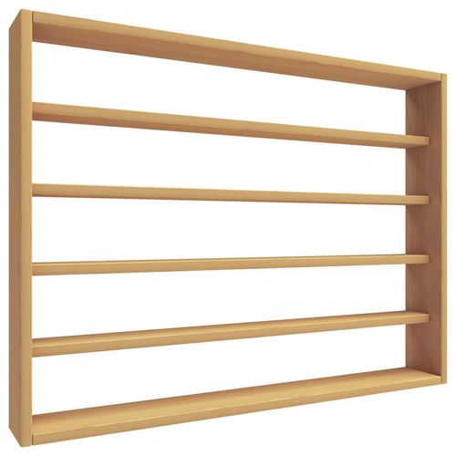 Mid.you Küchenregal Esaldi, Buche, Holzwerkstoff, 80x60x10 cm, Küchen, Küchenmöbel, Küchenregale