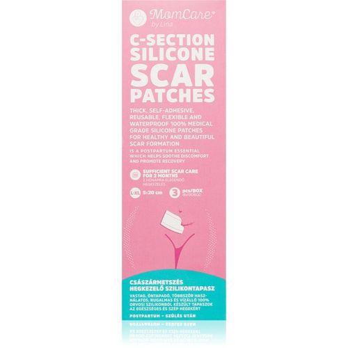MomCare by Lina C-Section Silicone Scar Patches siliconen littekenpleister na een keizersnee maat L-XL 5 x 20 cm 3 st
