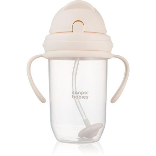 Canpol babies Cup Kop met extra gewicht Nude 6m+ 270 ml