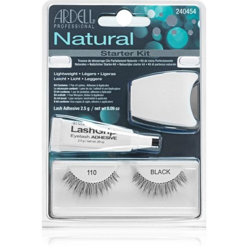 Ardell Natural faux-cils avec colle incluse 110 Black 4 pcs