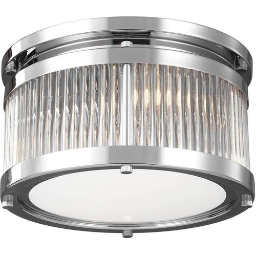 Elstead Paulson LED Deckenleuchte G9 3-fach Chrom IP44