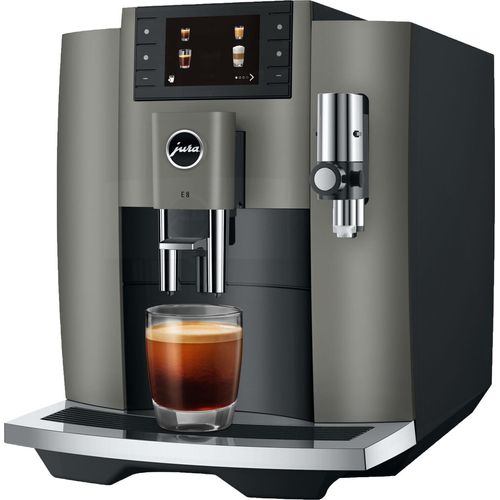 Jura E8 Kaffee-Vollautomat (EC) Dark Inox (15583)