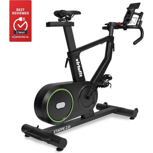 VirtuFit Etappe 2.0i Indoor Cycle Bike Schwarz mit 24 Widerstandsstufen