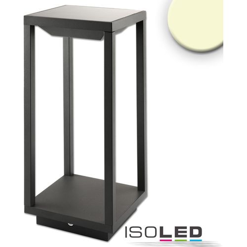 ISOLED LED SOLAR Outdoor-Leuchte, PIR-Bewegungs-/Helligkeitssensor, Ein+Aus, 2W, IP54, warmweiß