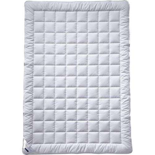billerbeck Bettdecke E48 Kairo - Sommerdecke – 155 x 220 cm kühlende Decke mit 60 % Kamelhaar 40 Schurwolle